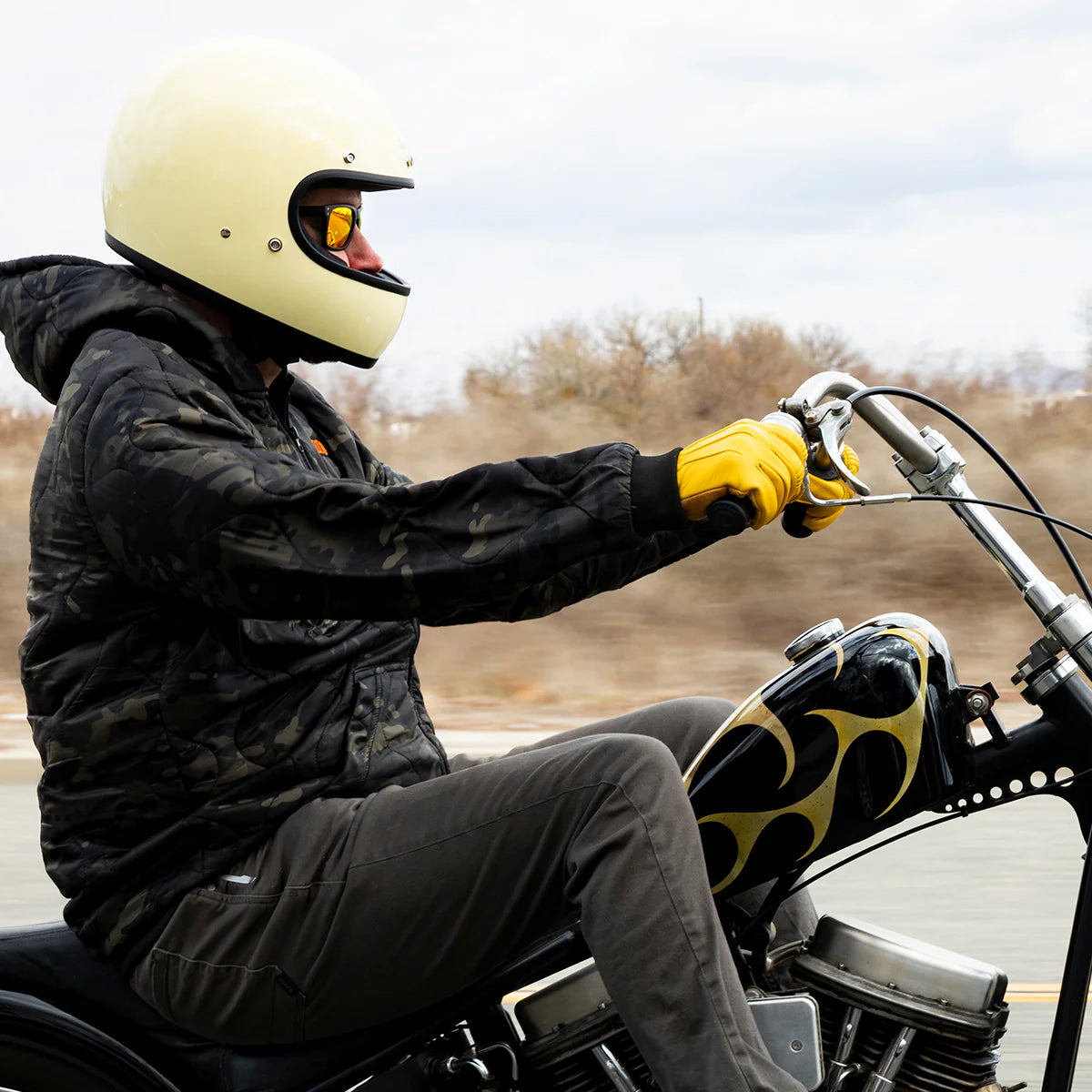 Biltwell RAMBLR Sunglasses - Red Mirror