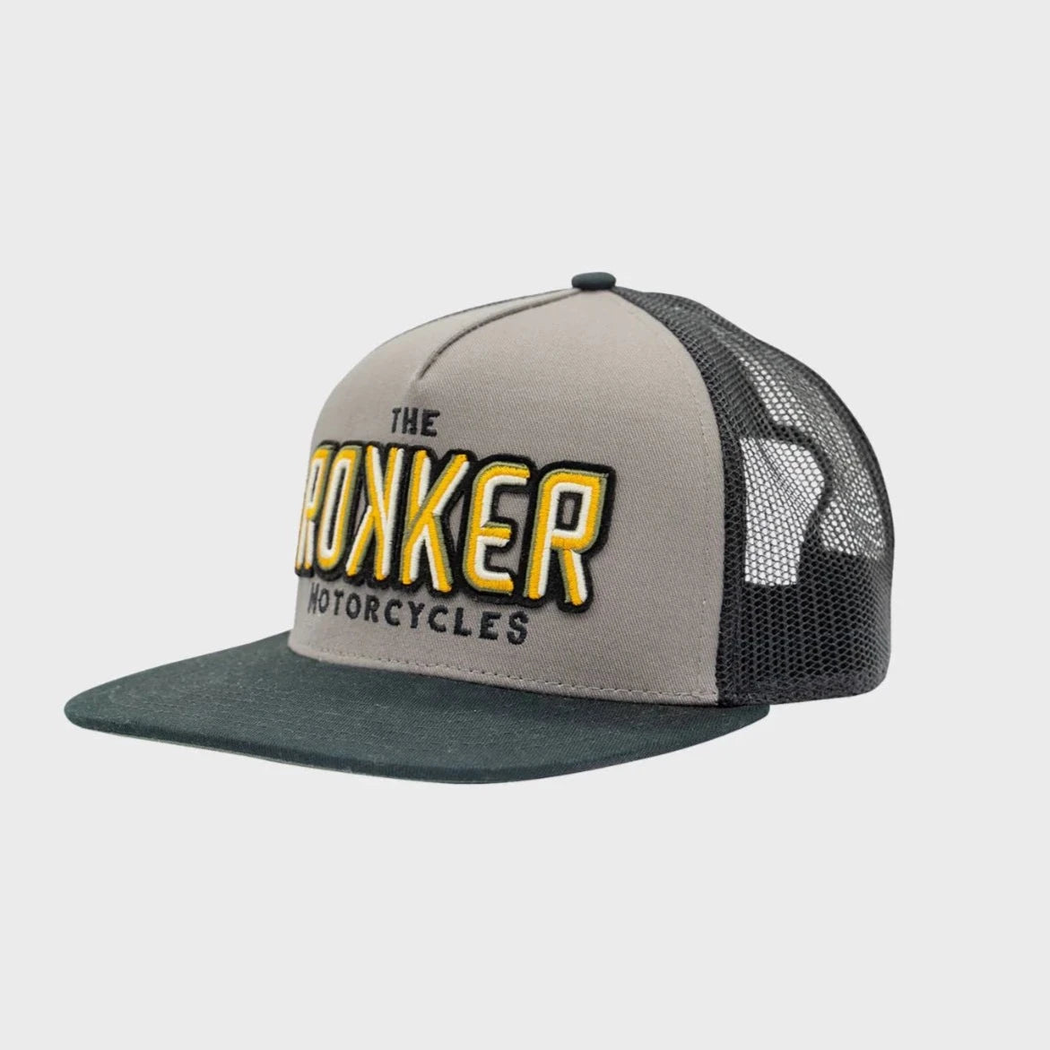 Rokker Rainbow Trucker Cap - Grey/Black