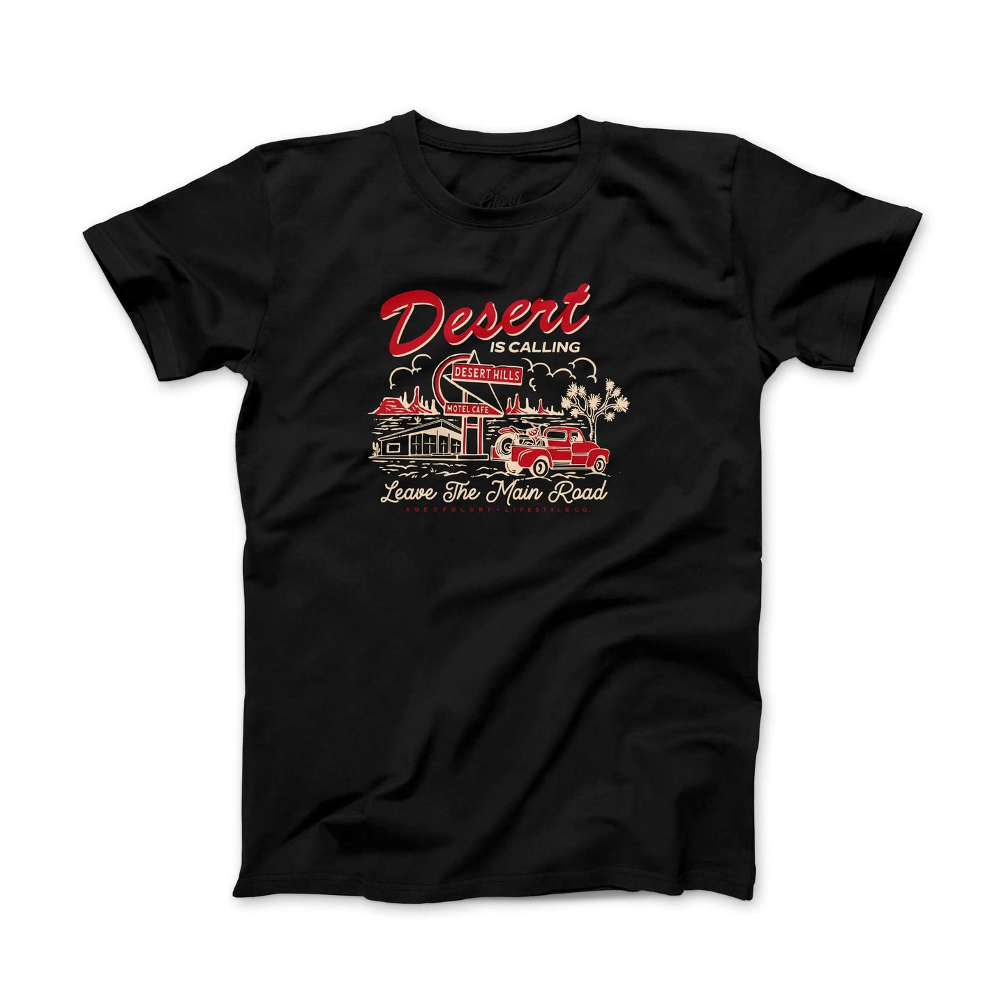 Age of Glory Desert Hills Tee - Washed Black