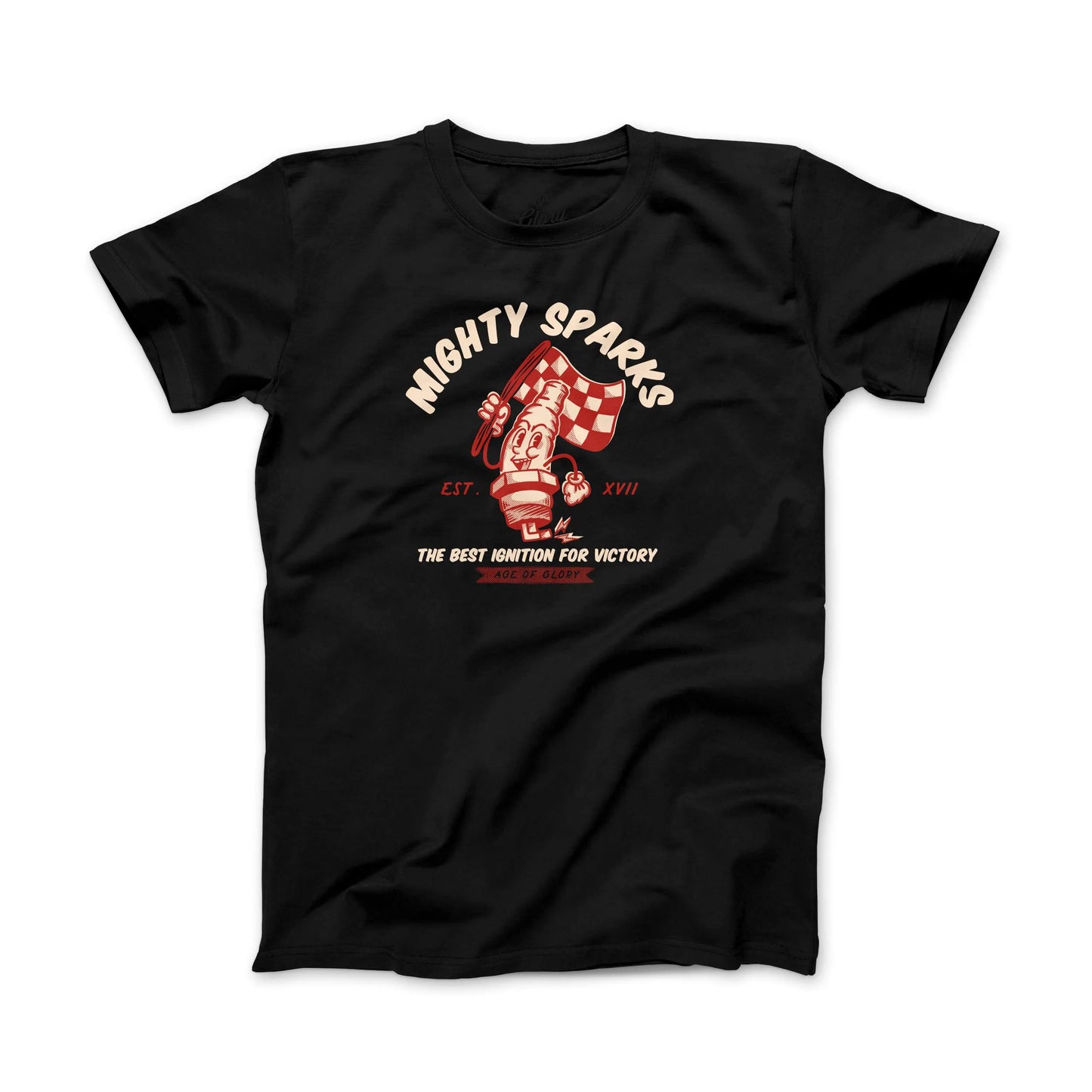Age of Glory Mighty Sparks Tee - Washed Black