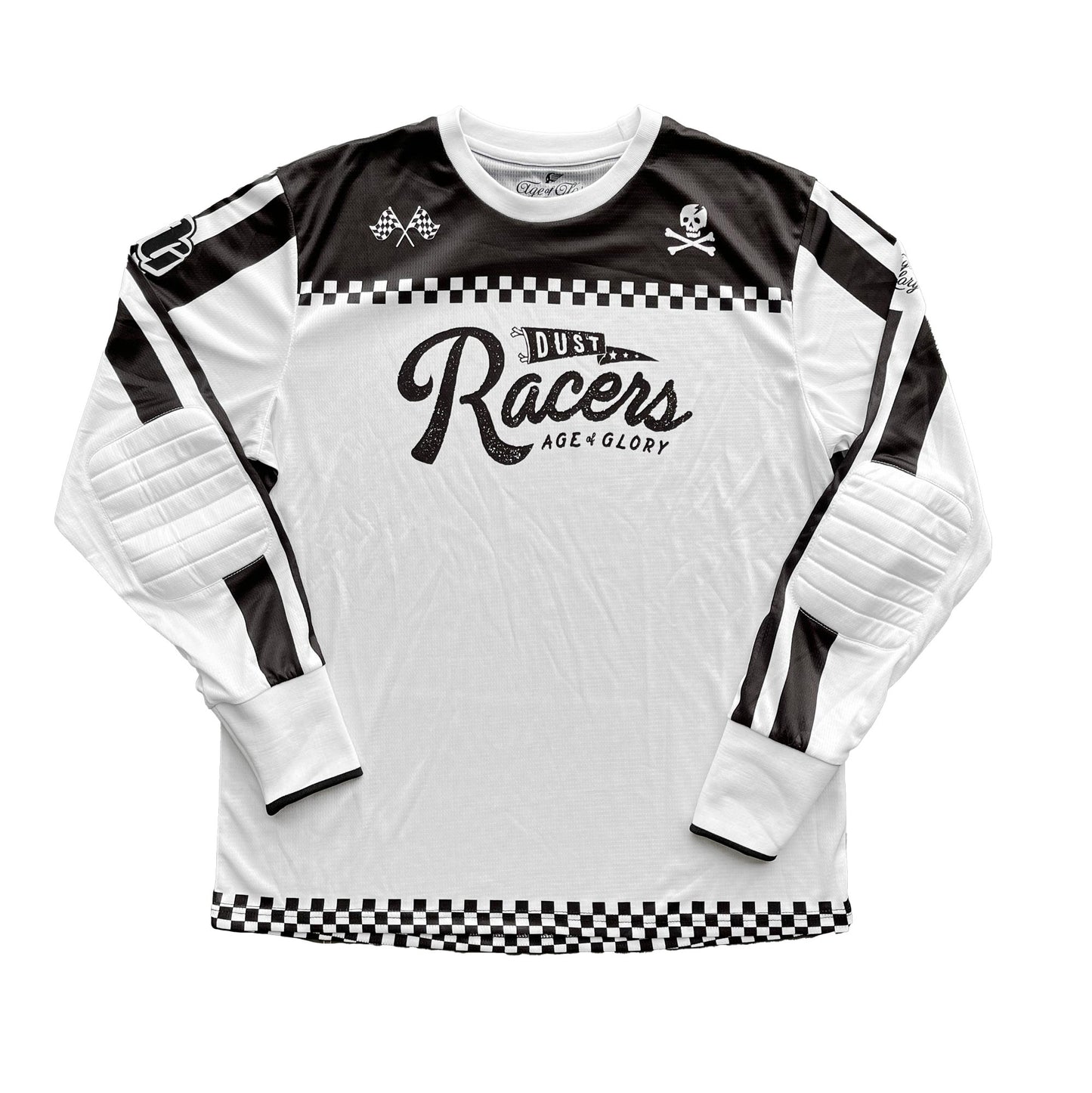 Age of Glory Racers Mesh Jersey - White/Black