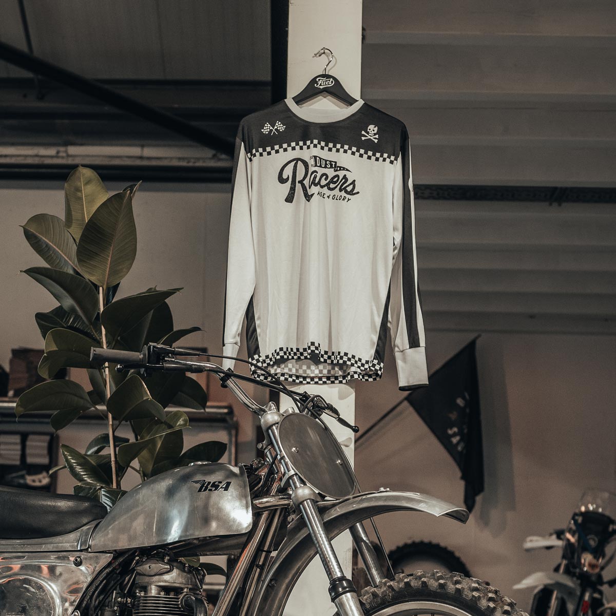 Age of Glory Racers Mesh Jersey - White/Black