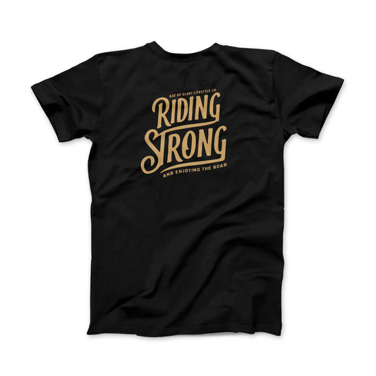 Age of Glory Riding Strong T-shirt - Washed Black