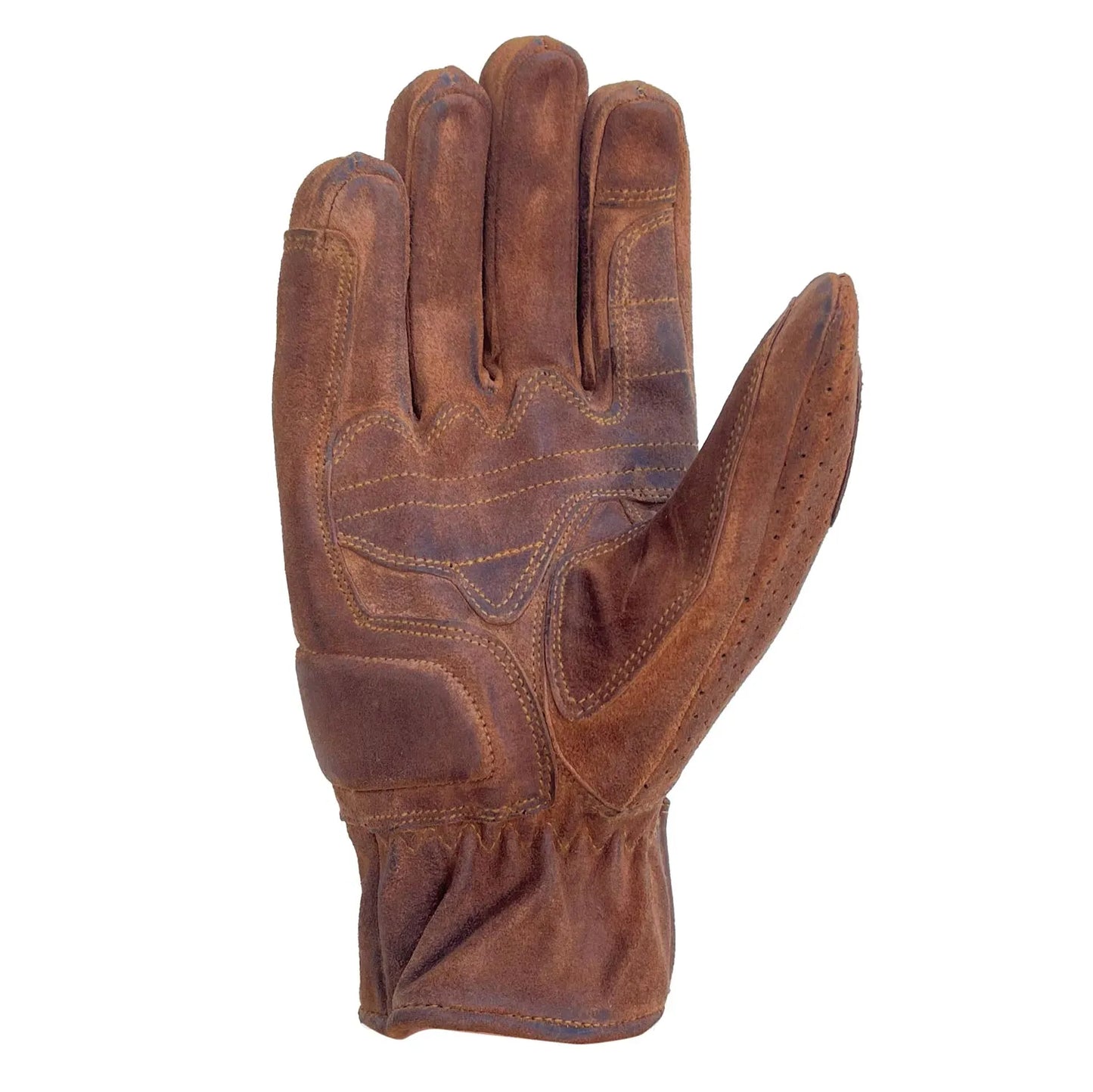 Age of Glory Rover Leather CE Gloves - Caramel Suede