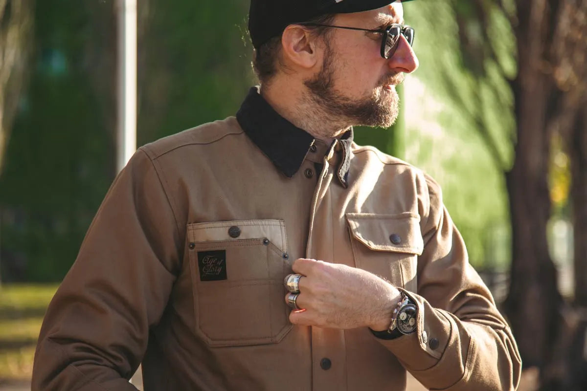 Age of Glory Runaway Riding Shirt - Desert Khaki
