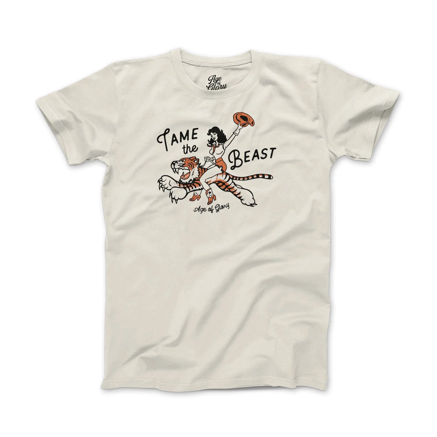 Age of Glory Tame The Beast Tee - Ecru