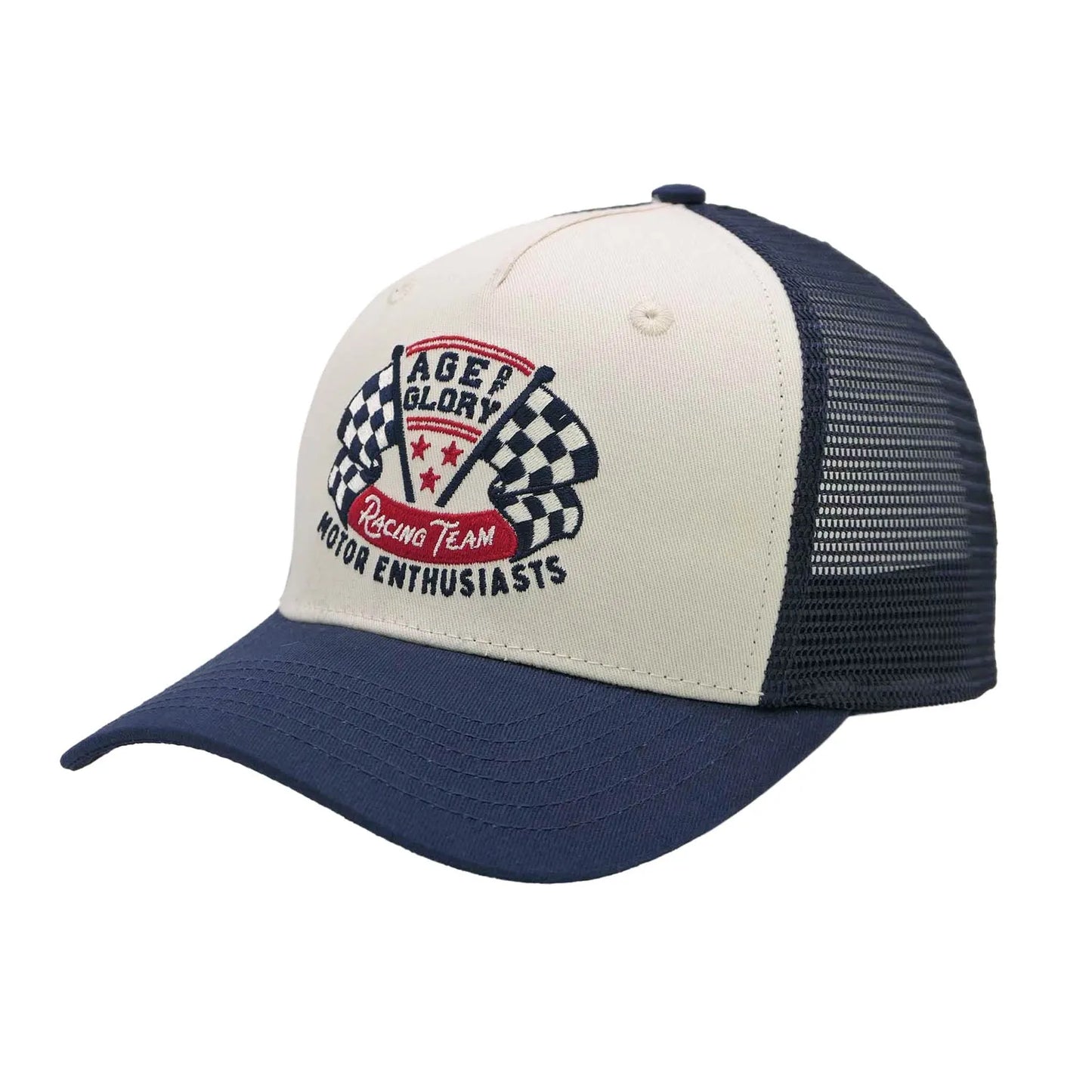 Age of Glory Team Trucker Cap - White/Navy