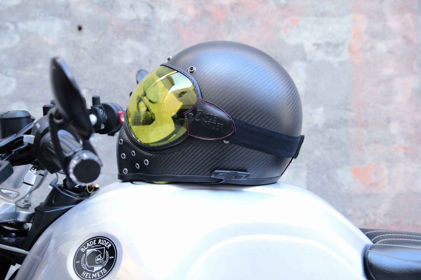 Blade Rider Enduro Bubble Visor - Yellow