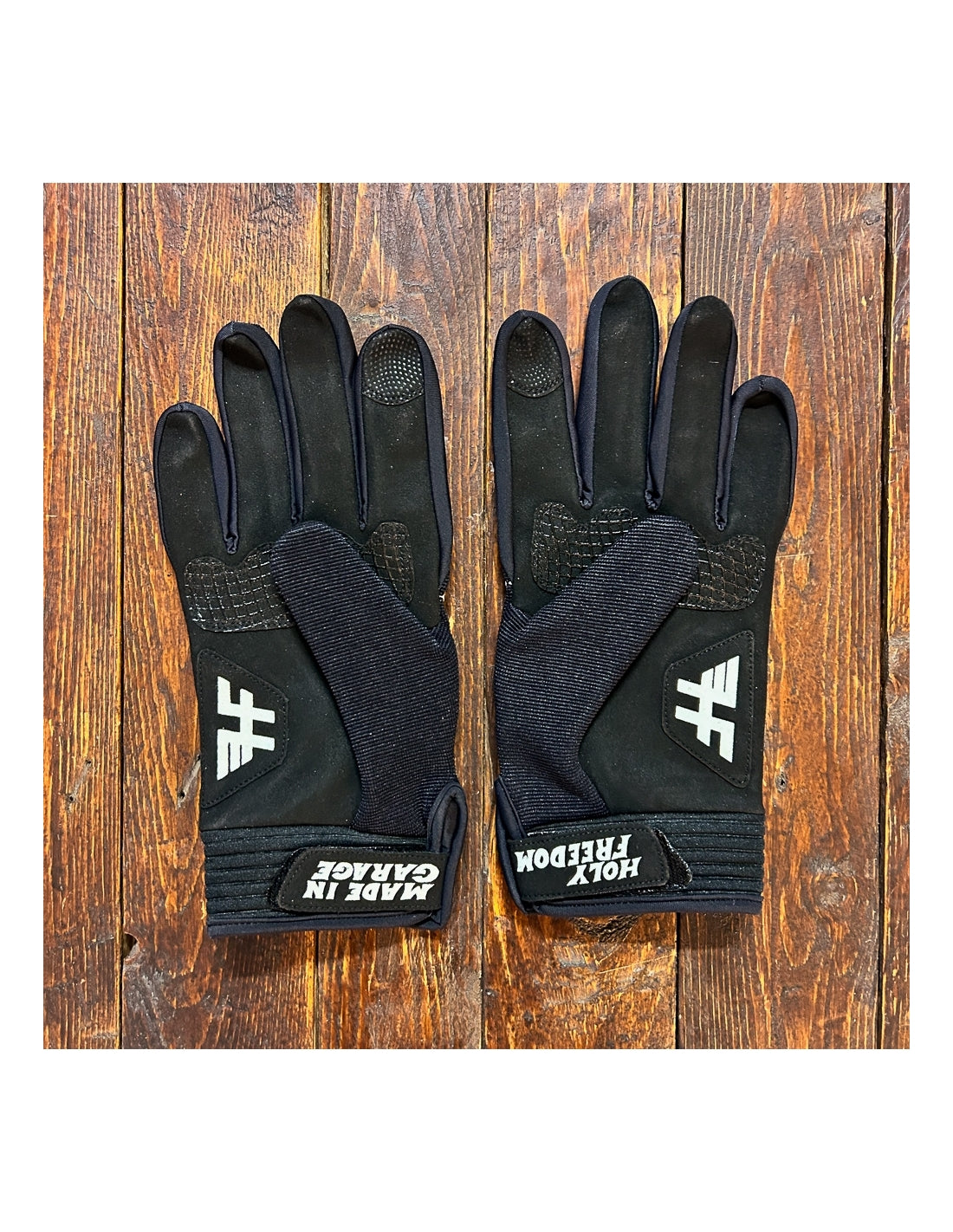 Holyfreedom Bullit Cross Gloves - Black/White
