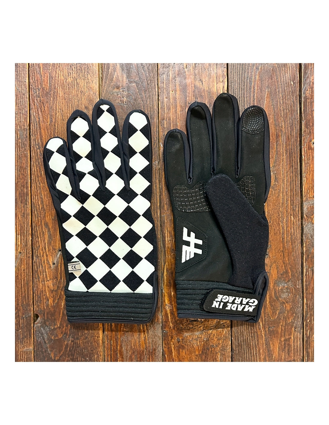 Holyfreedom Bullit Cross Gloves - Black/White