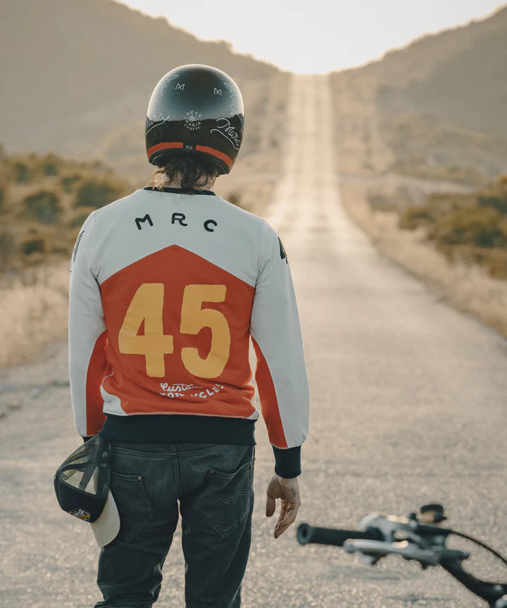 Maria Riding Company Racing Sweatshirt - Red Jersey
