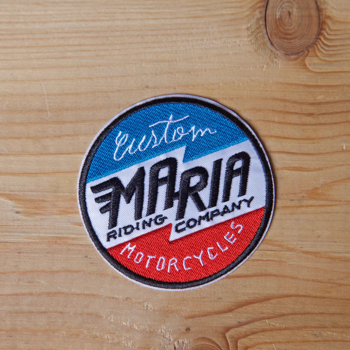 Maria Riding Company Patch - Blue/Red