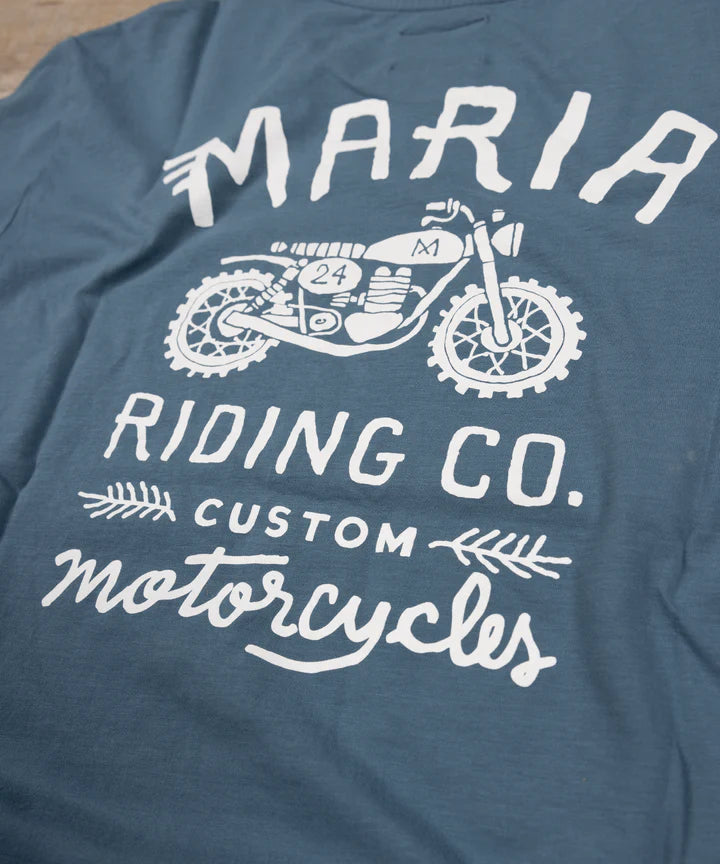 Maria Riding Company T-shirt - Parallel Twin