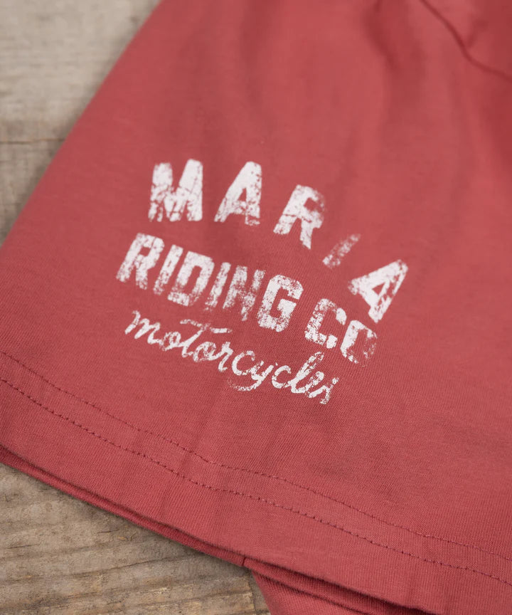 Maria Riding Company T-shirt - Nine Faded Red