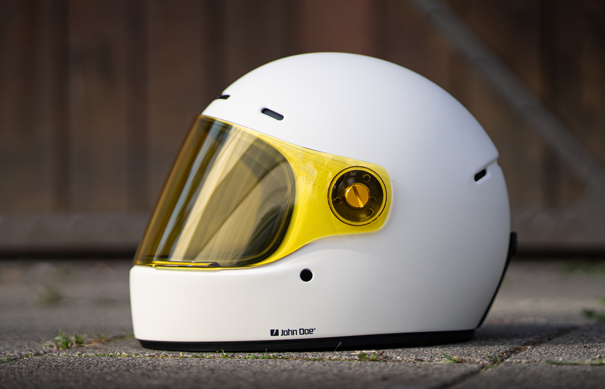 John Doe One Helmet - Frozen Off-White