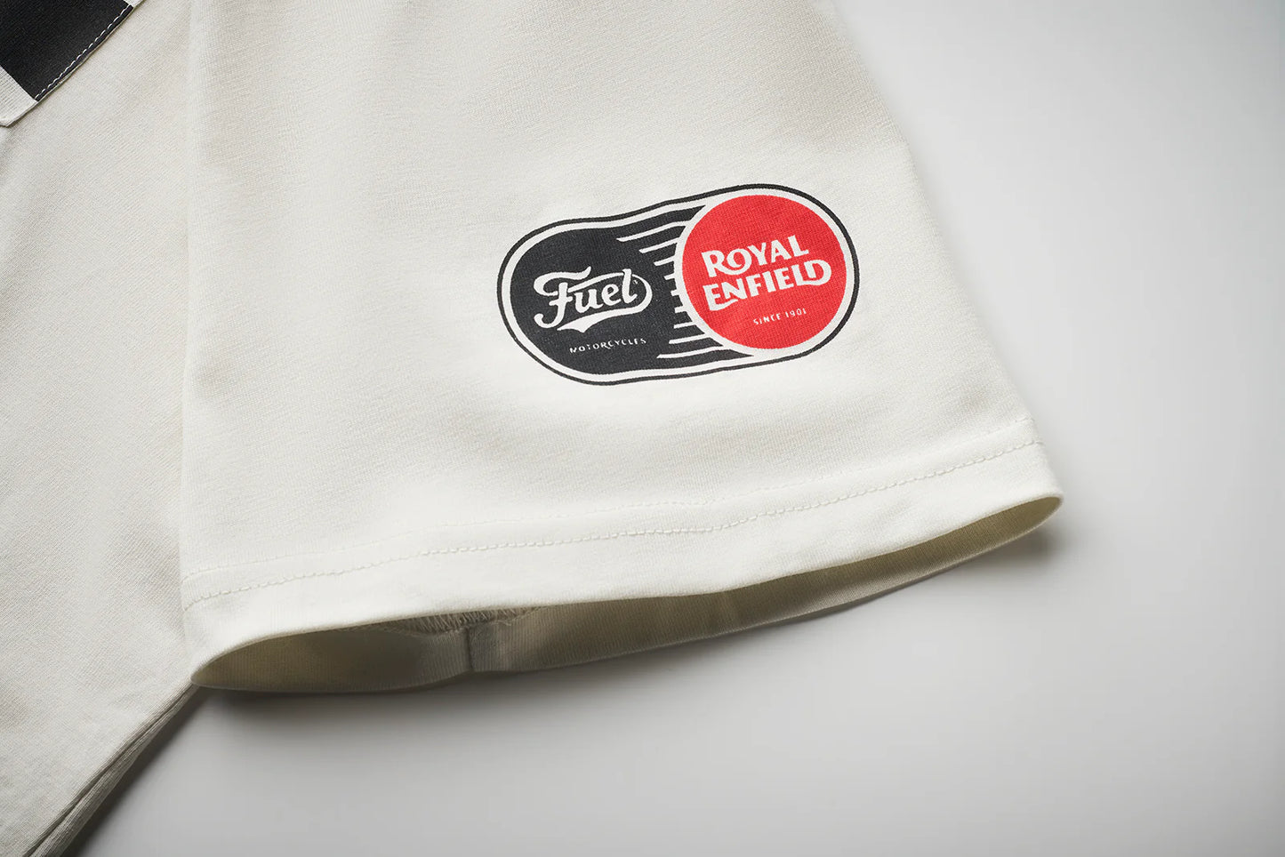 Fuel x Royal Enfield Race T-Shirt - White