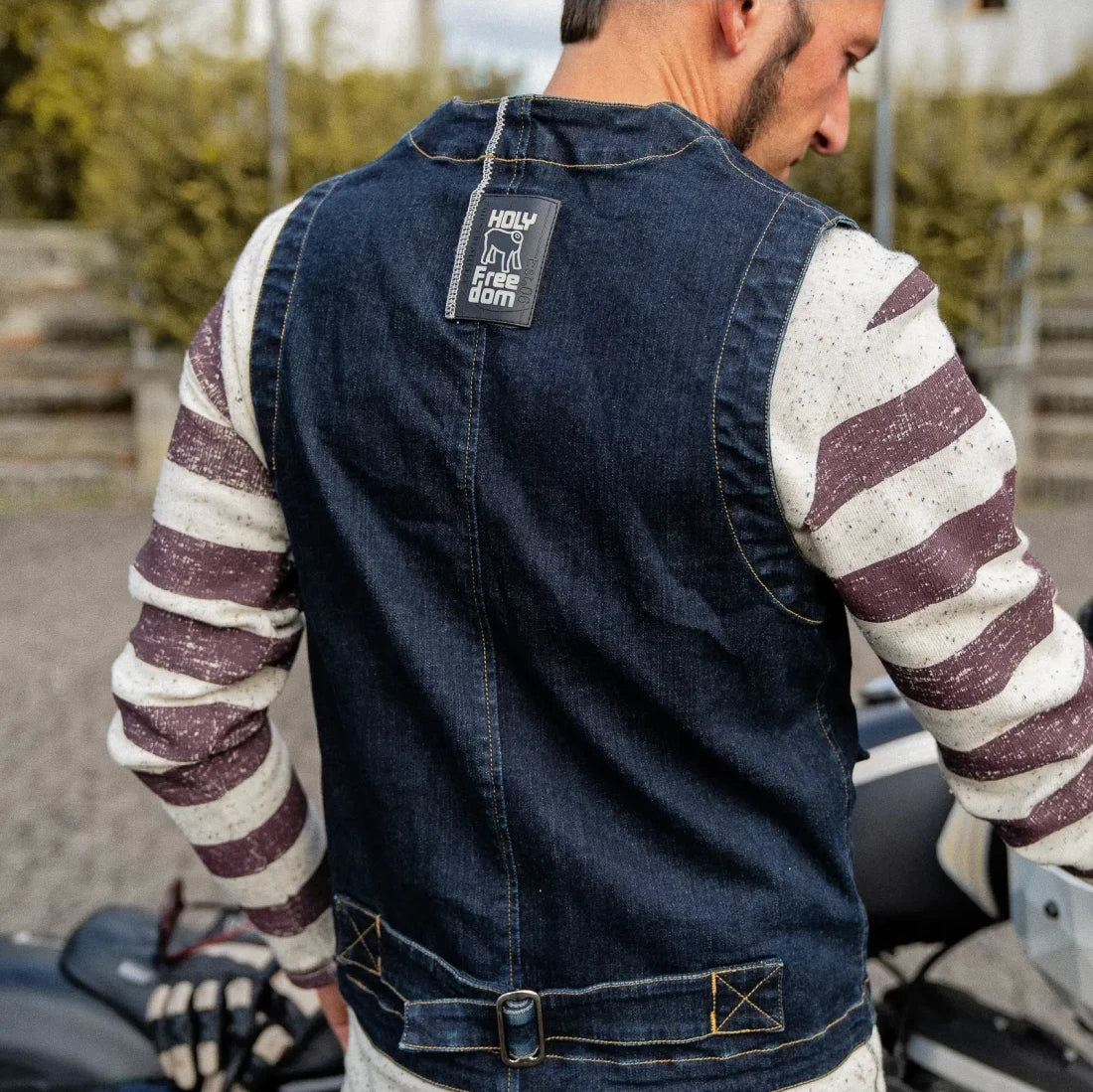 Holyfreedom Gents Vest - Denim