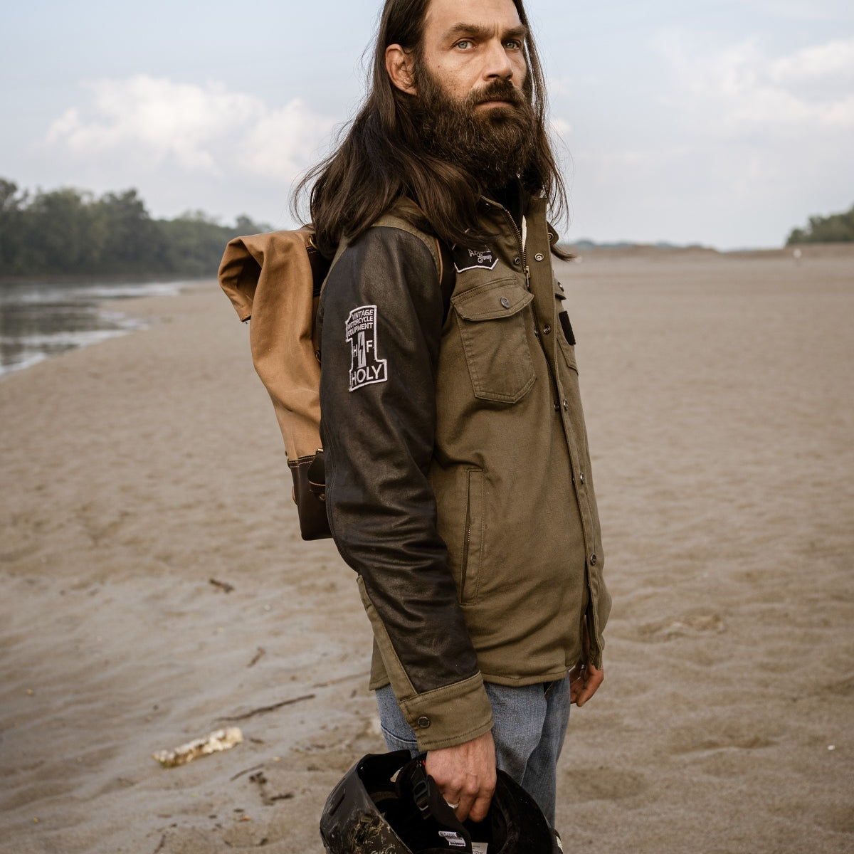 Holyfreedom Roll-Top Backpack - Sand