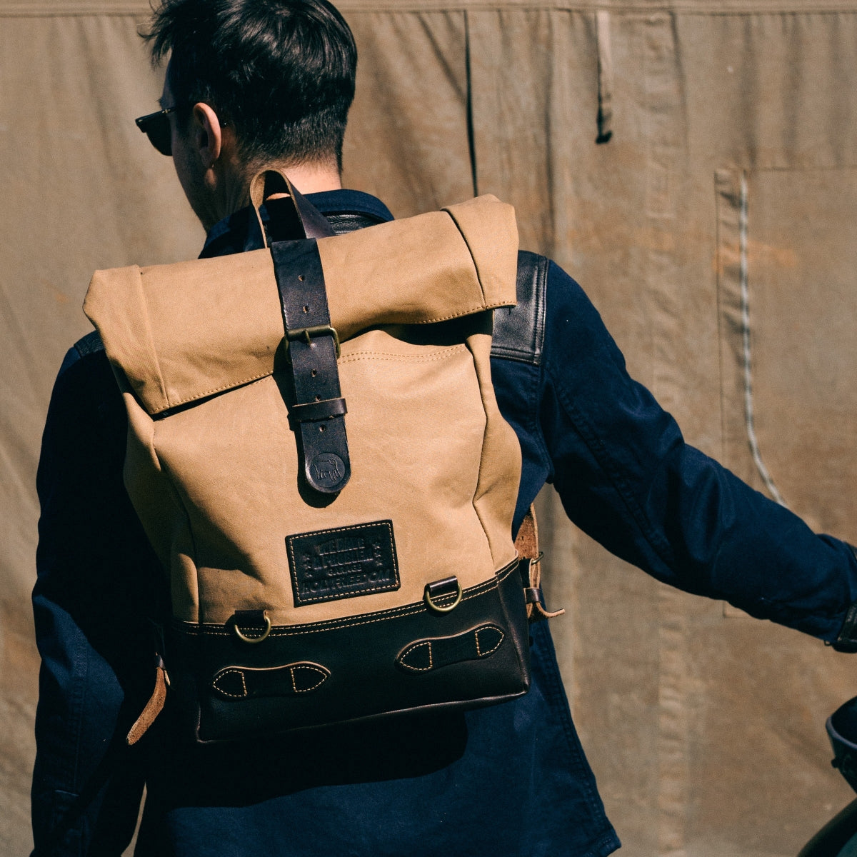 Holyfreedom Roll-Top Backpack - Sand