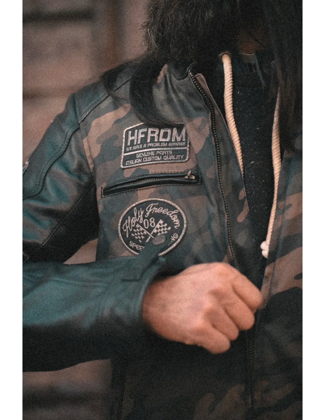 Holyfreedom Zero Camou Jacket - Black/Camo