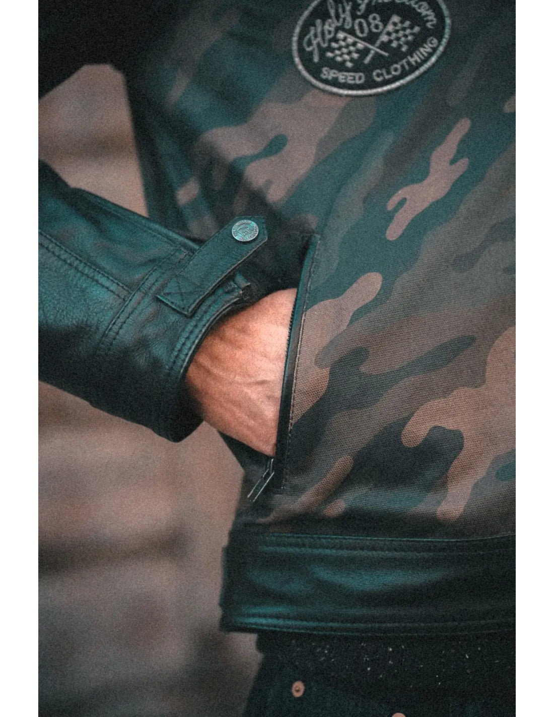 Holyfreedom Zero Camou Jacket - Black/Camo