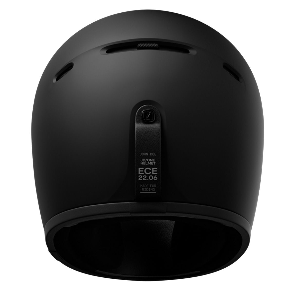 John Doe One Helmet - Frozen Black