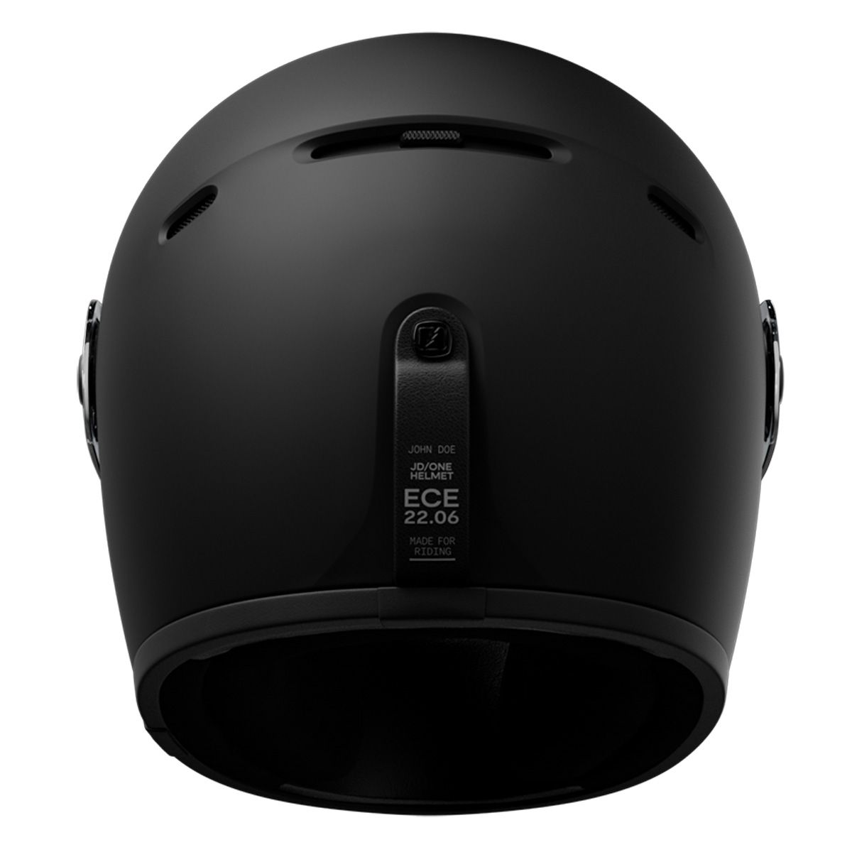 John Doe One Helmet - Frozen Black