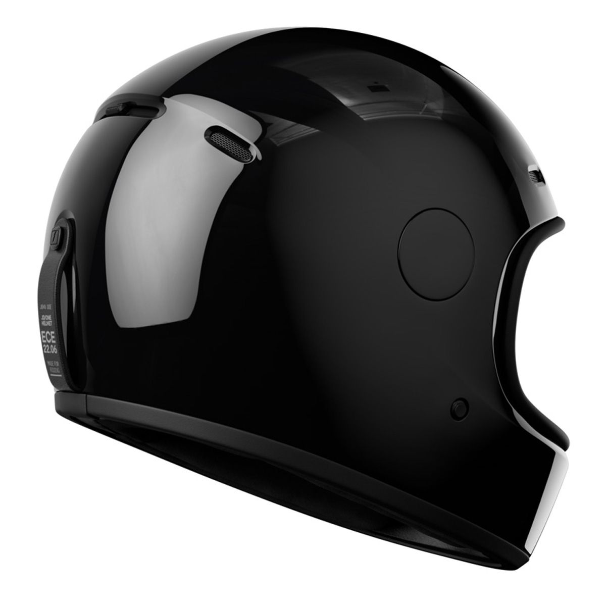John Doe One Helmet - Glossy Black
