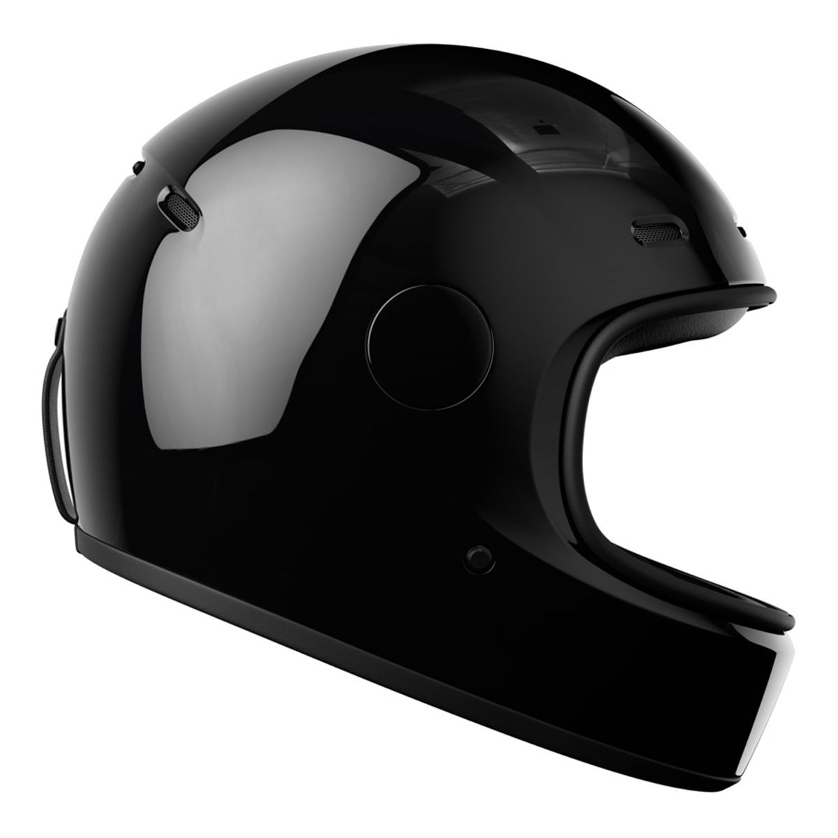 John Doe One Helmet - Glossy Black