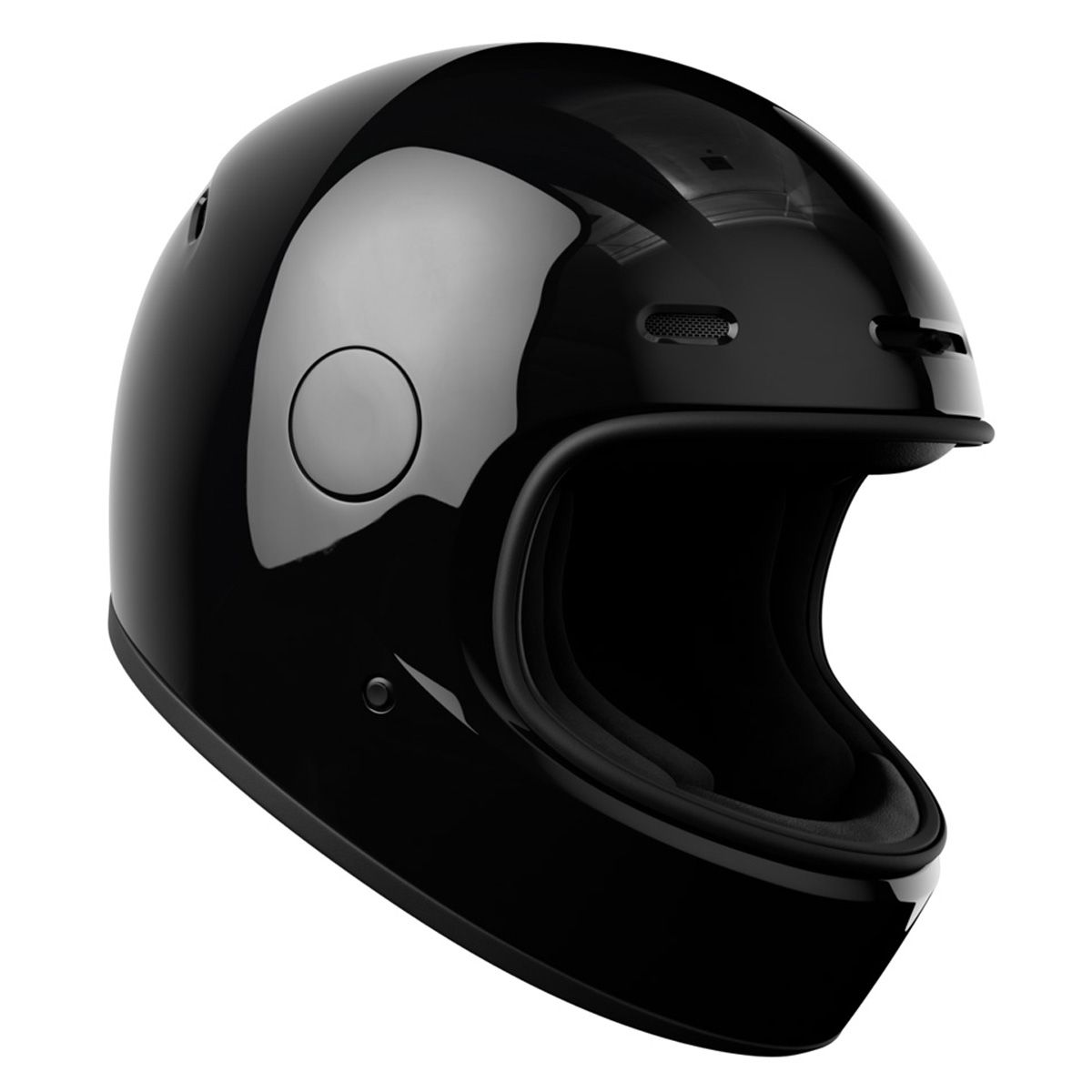 John Doe One Helmet - Glossy Black