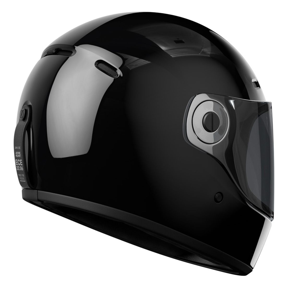 John Doe One Helmet - Glossy Black
