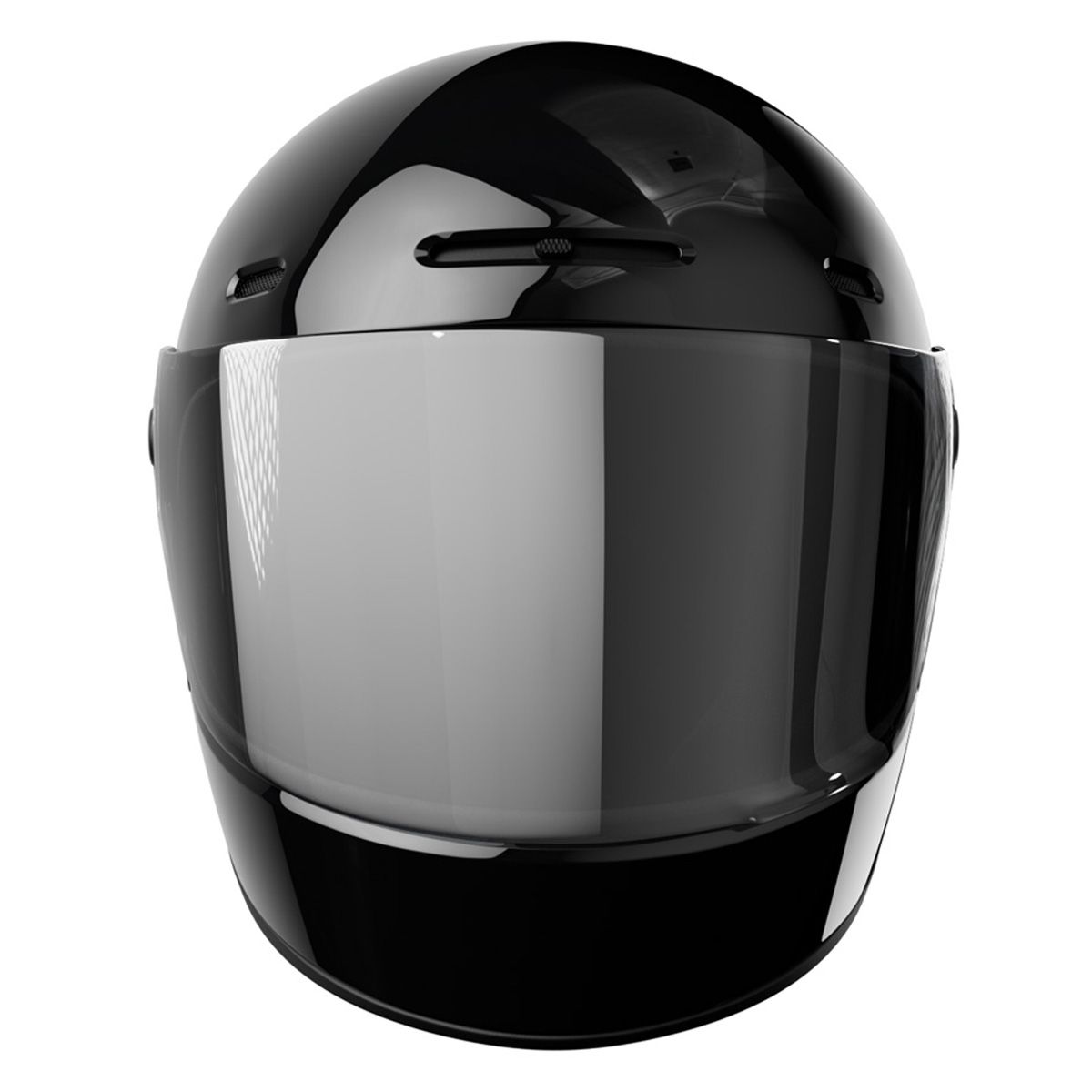 John Doe One Helmet - Glossy Black