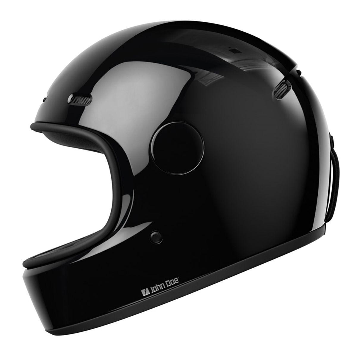 John Doe One Helmet - Glossy Black