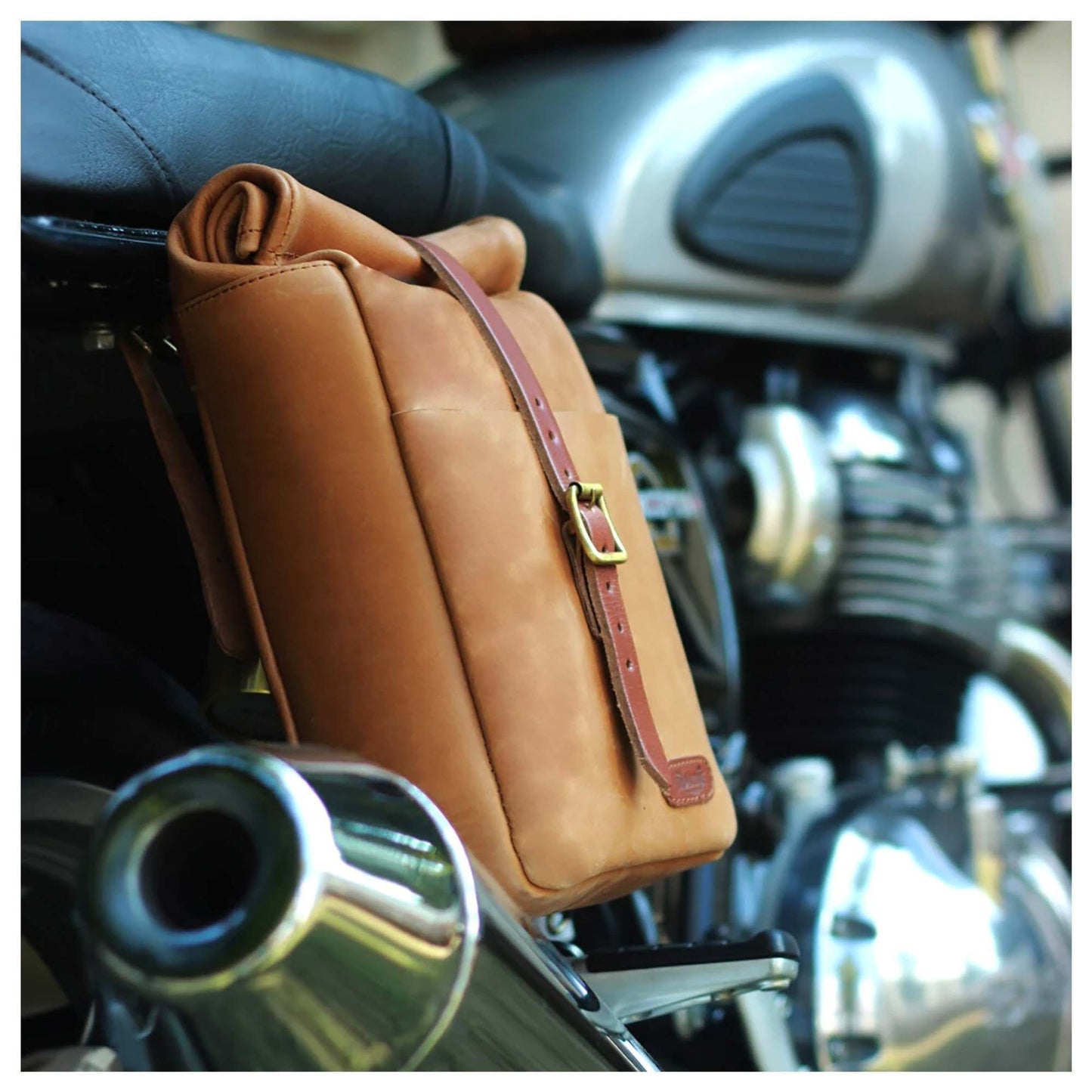 Trip Machine Mini Pannier - Vintage Tan
