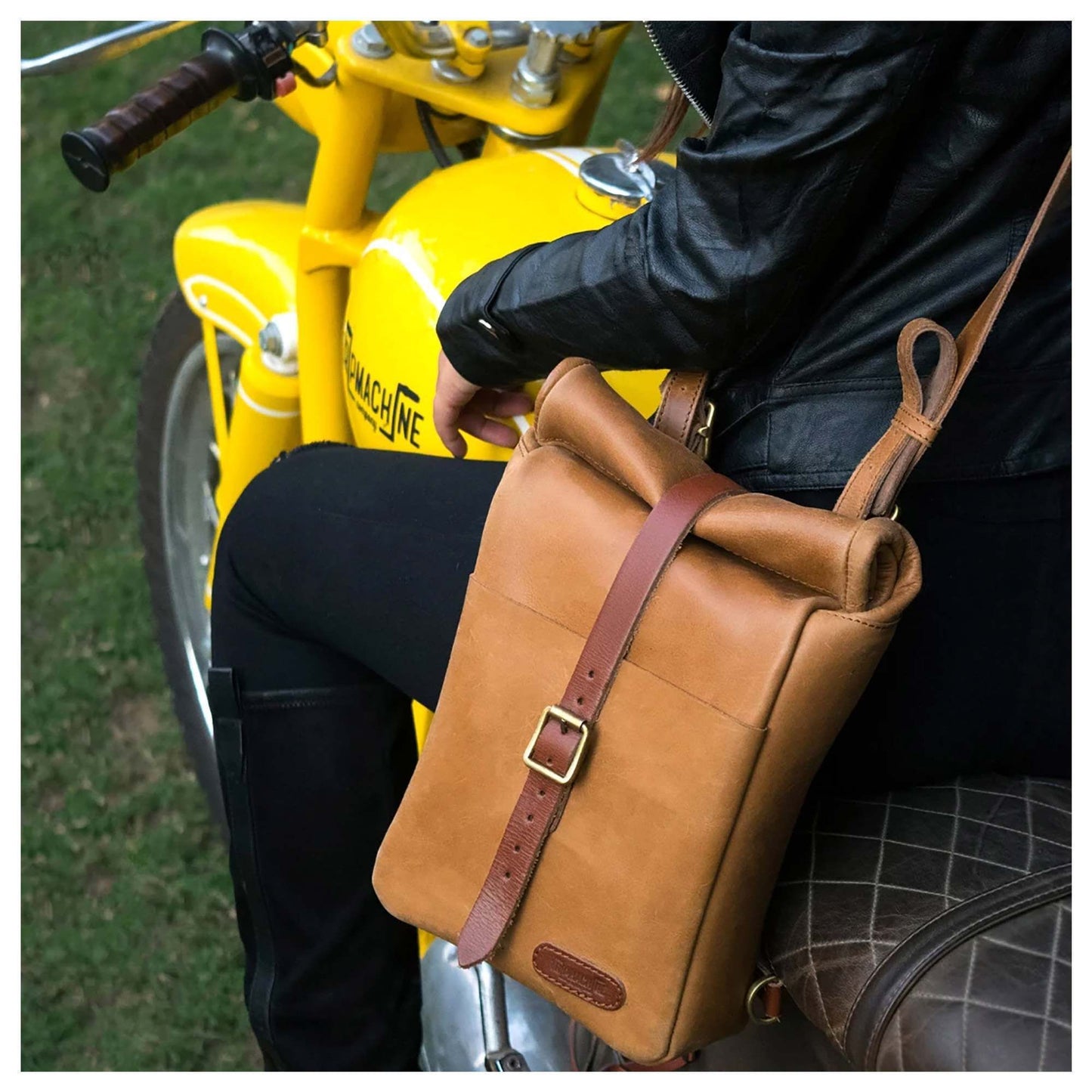 Trip Machine Mini Pannier - Vintage Tan