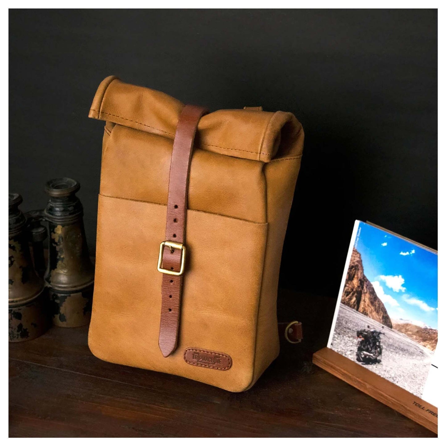Trip Machine Mini Pannier - Vintage Tan