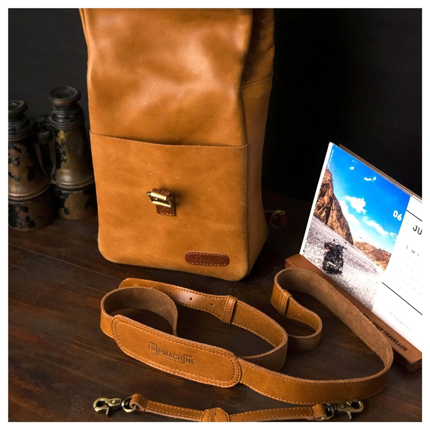 Trip Machine Mini Pannier - Vintage Tan