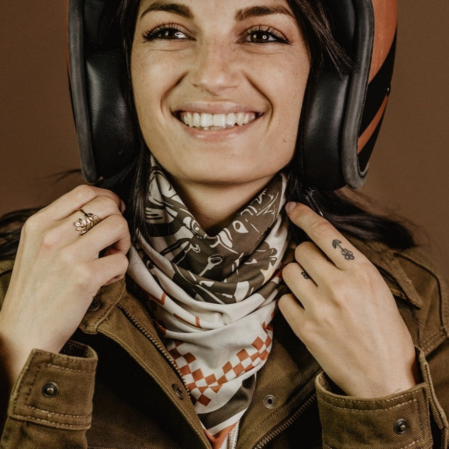 Wildust Sisters Moto Scarf - Vintage Racer