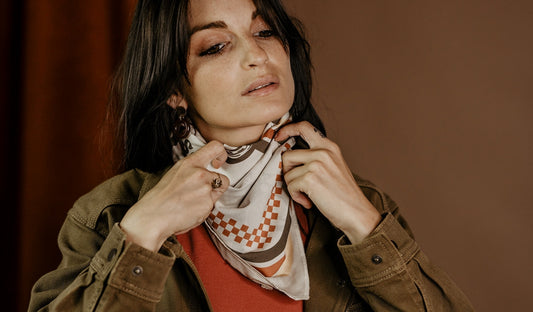 Wildust Sisters Moto Scarf - Vintage Racer