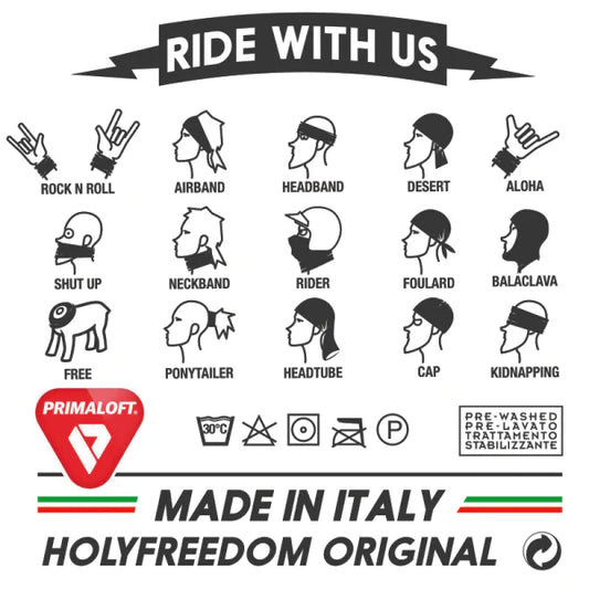 Holyfreedom Stretch Neck Tube - Zeta Red