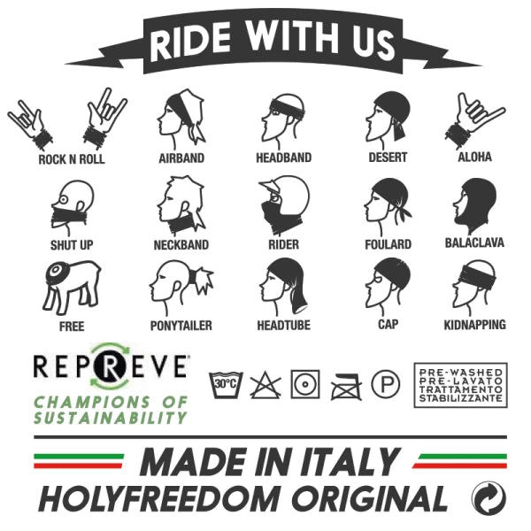 Holyfreedom Repreve Neck Tube - Golden Bullit