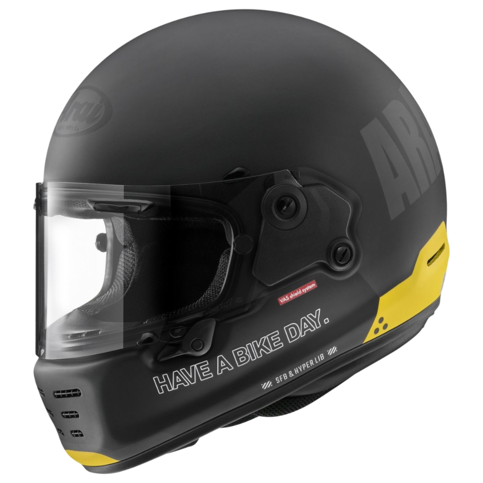 Arai Rapide Neo Bike Day - Charcoal Black – MOTOMAN