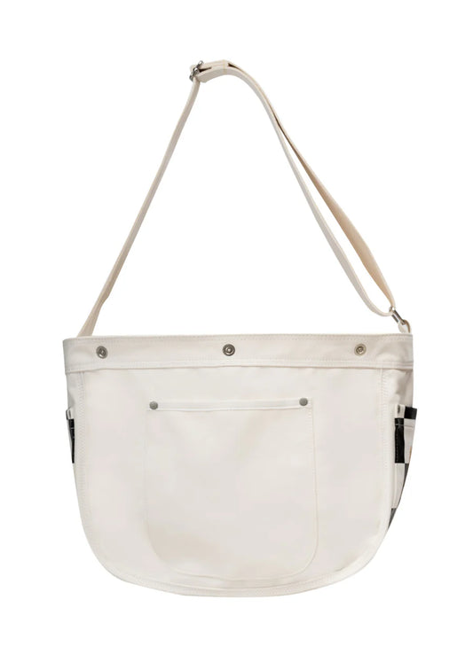 Fogy Garage Newsboy Crossbody Bag - Checkered