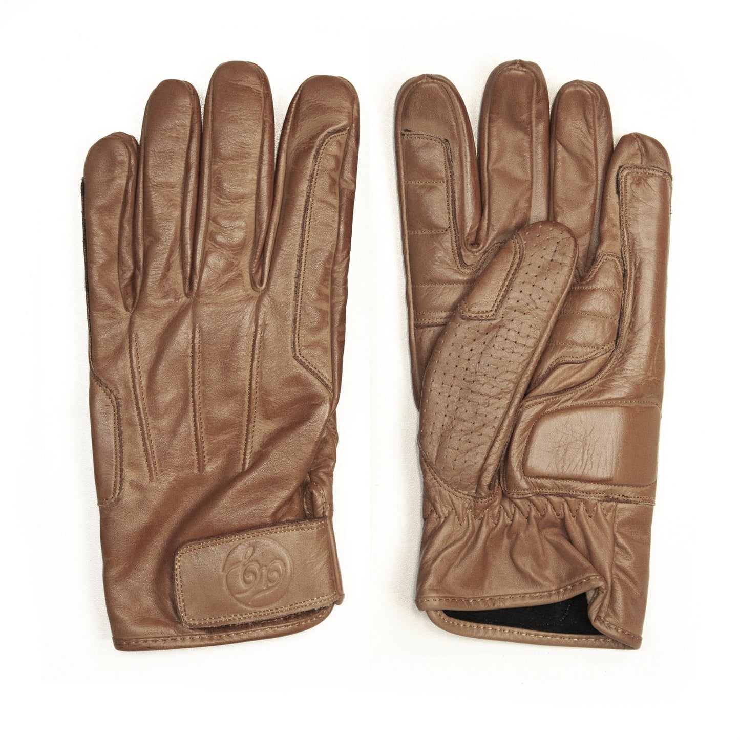 Age of Glory Rover Leather CE Gloves - Waxed Camel