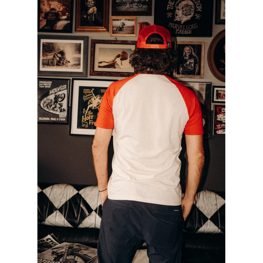 Holyfreedom Fart Flame T-shirt - Red/White