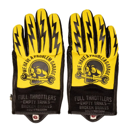 Holyfreedom Tools Motorcycle Gloves - Yellow