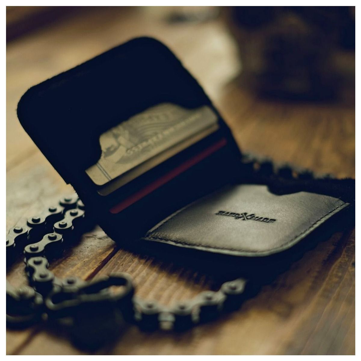 Trip Machine Moto Wallet - Black