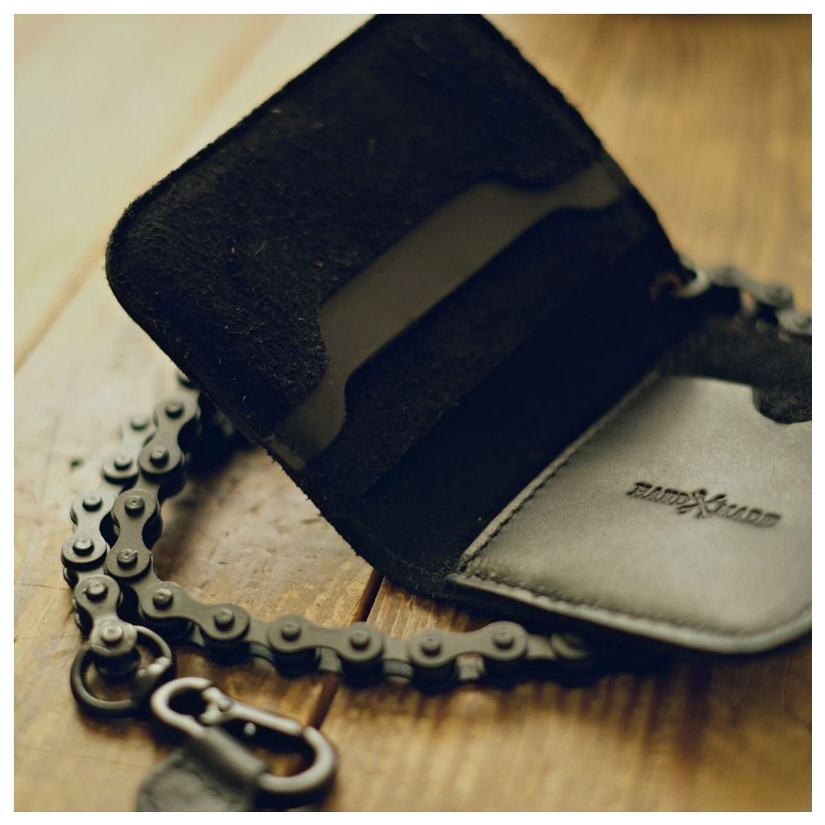 Trip Machine Moto Wallet - Black