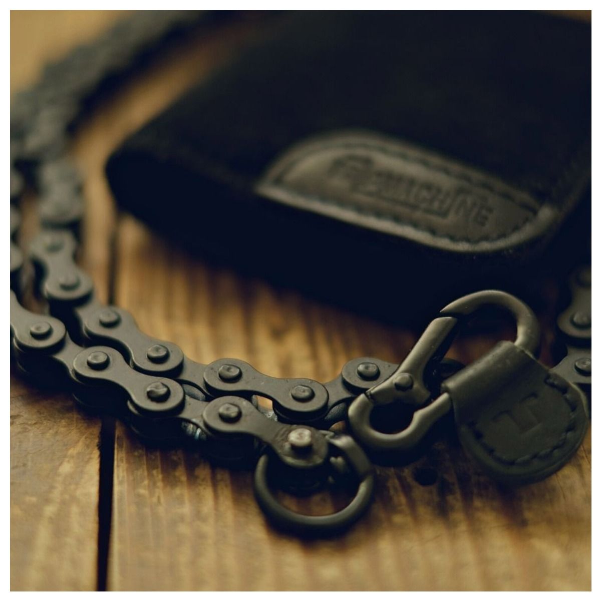 Trip Machine Moto Wallet - Black