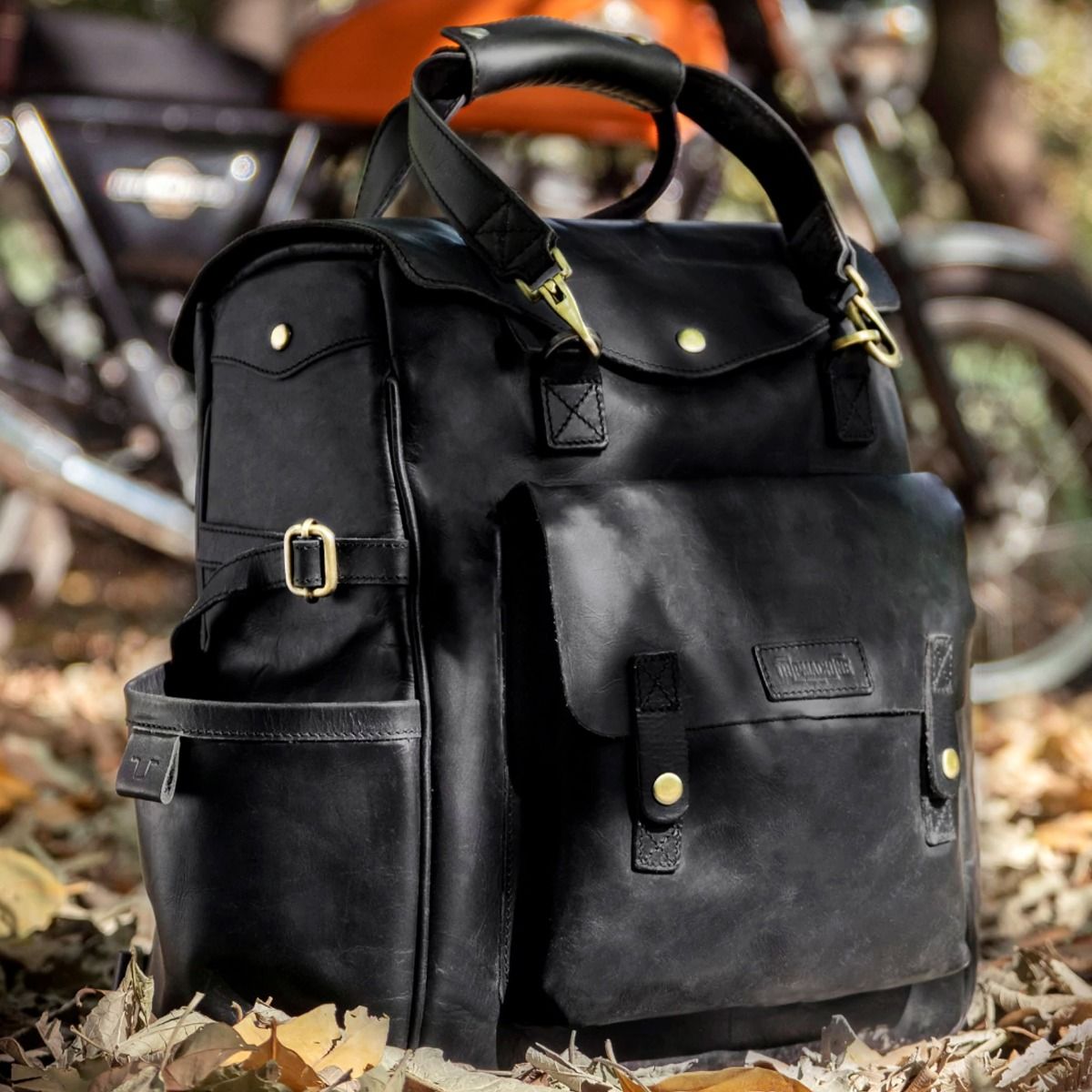 Trip Machine Outlander Saddlebag - Black